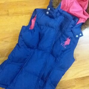 U.S. Polo Assn. Hooded Vest